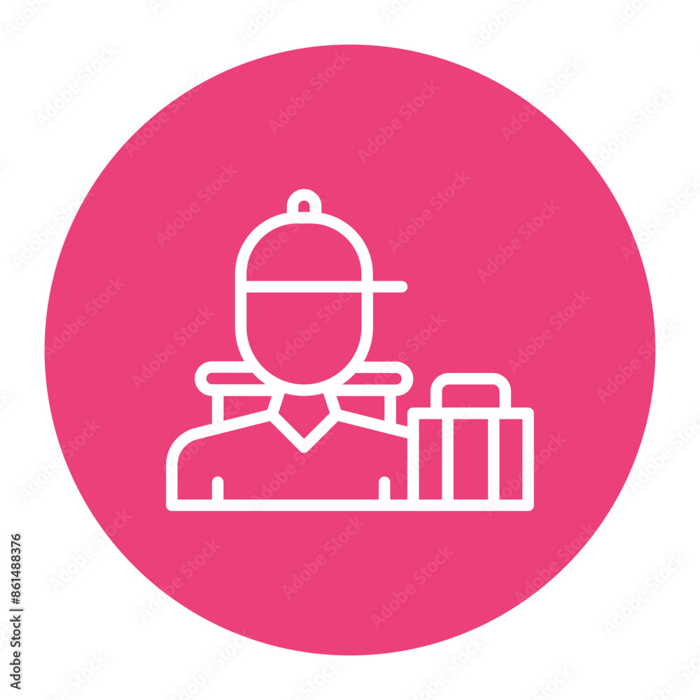 Avid Traveler icon vector image. Can be used for Urban Tribes. Avid Traveler icon vector image. Can be used for Urban Tribes.