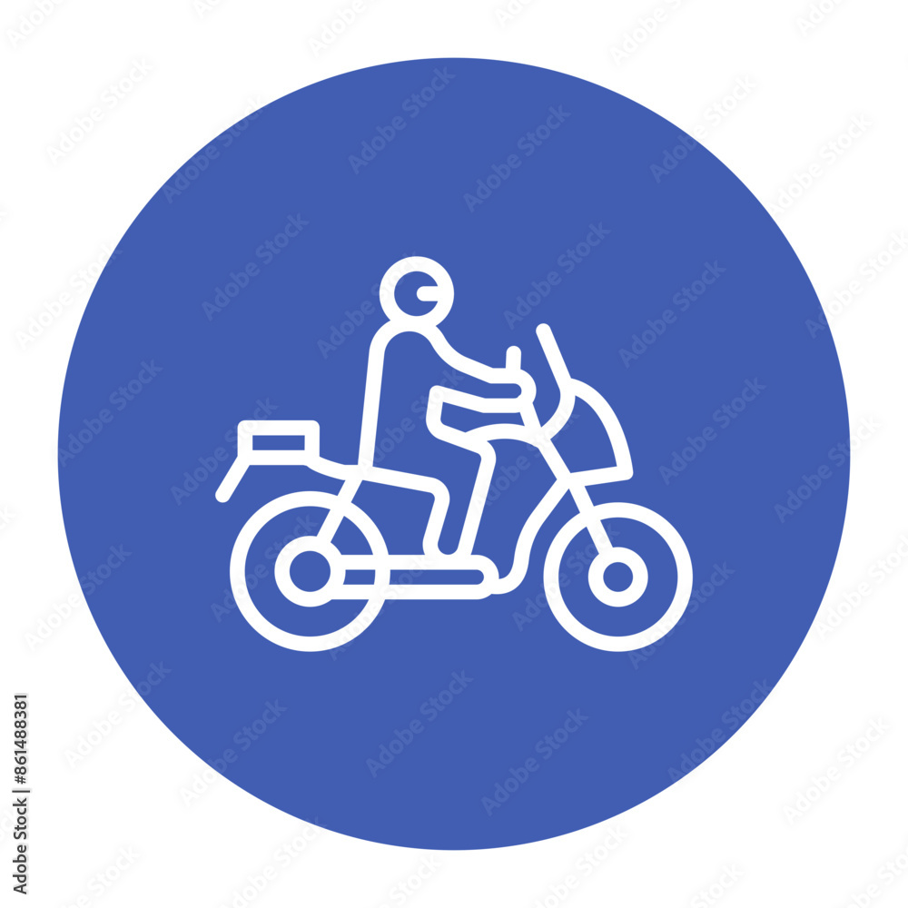 Biker icon vector image. Can be used for Urban Tribes. Biker icon vector image. Can be used for Urban Tribes.