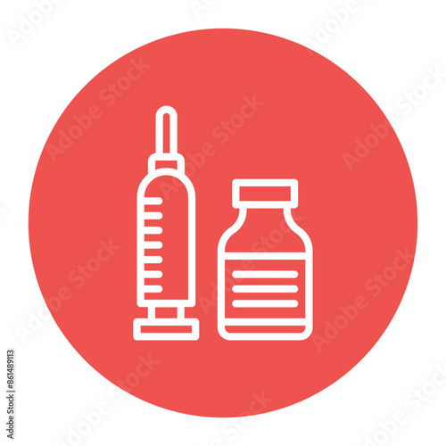 Botox icon vector image. Can be used for Plastic and Cosmetic Surgery.