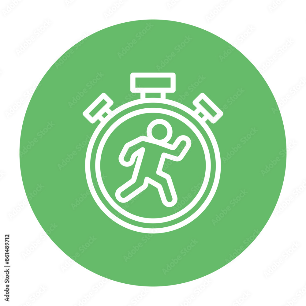 Running Pacer icon vector image. Can be used for Marathon. Running Pacer icon vector image. Can be used for Marathon.