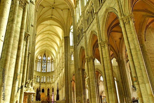 Amiens; France - june  20 2024 : cathedral Notre Dame