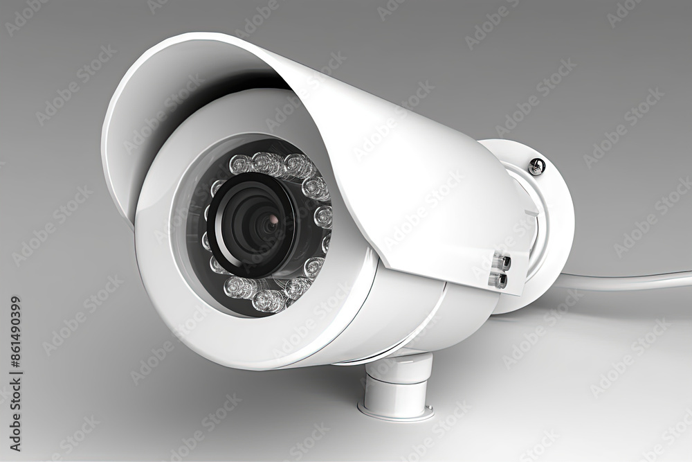 mounted security camera