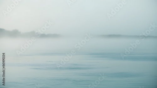 Misty morning on the river.