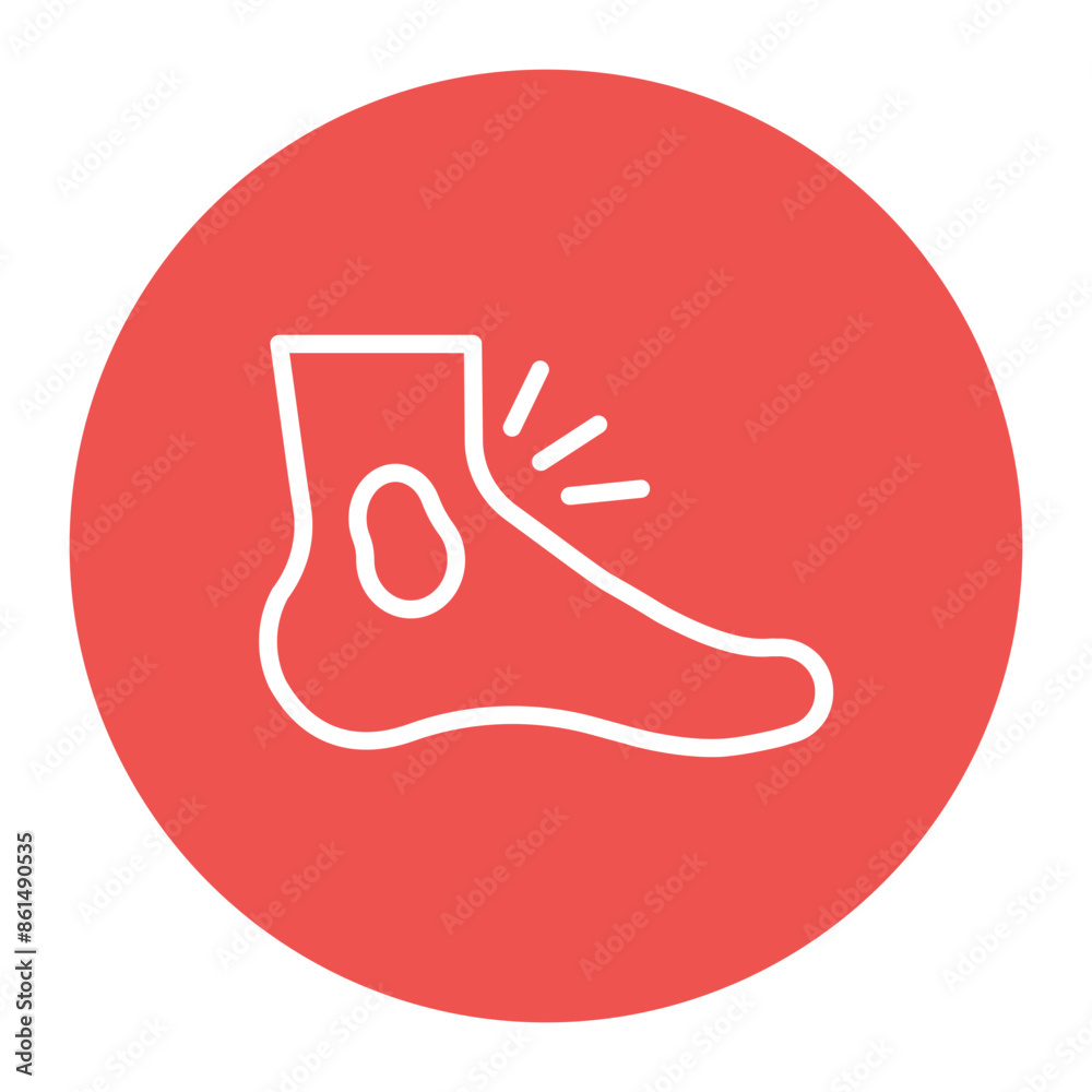 Bruising icon vector image. Can be used for Body Ache. Bruising icon vector image. Can be used for Body Ache.