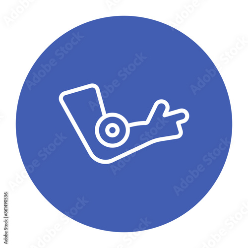 Arm Pain icon vector image. Can be used for Body Ache.