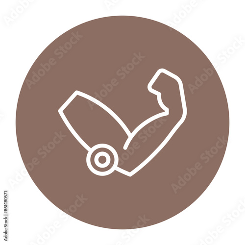 Golfers Elbow icon vector image. Can be used for Body Ache.