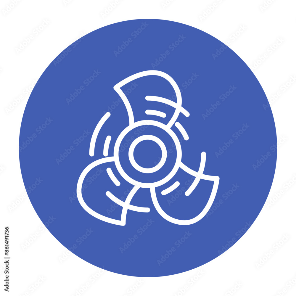 Ship Propeller icon vector image. Can be used for Cruiser. Ship Propeller icon vector image. Can be used for Cruiser.