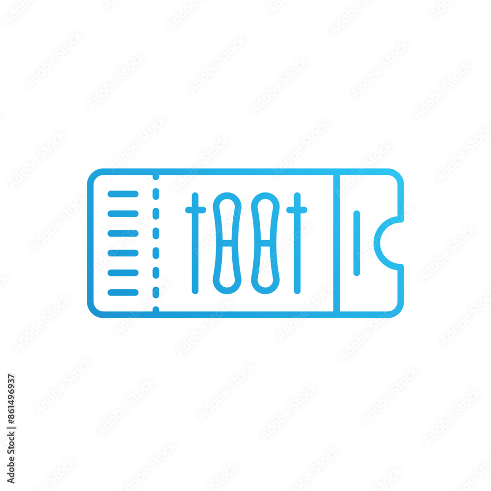 Ticket vector icon Ticket vector icon
