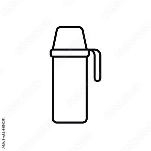 Thermos  vector icon