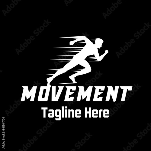 running silhouette