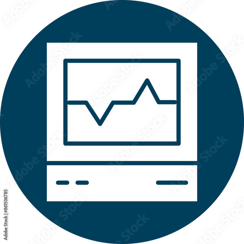 Cardiology Vector Glyph Icon