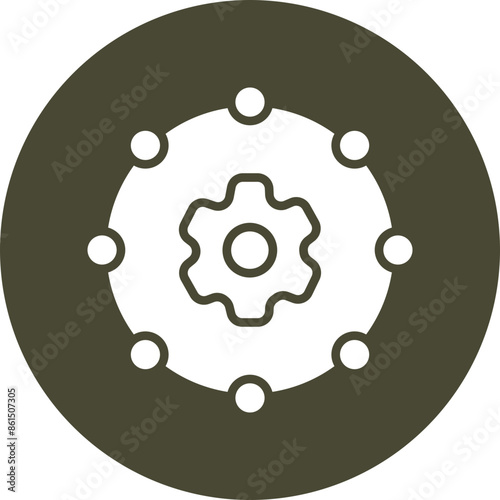 Engagement Vector Glyph Icon