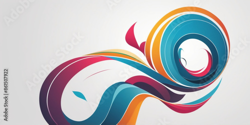 Colorful abstract background vector illustration