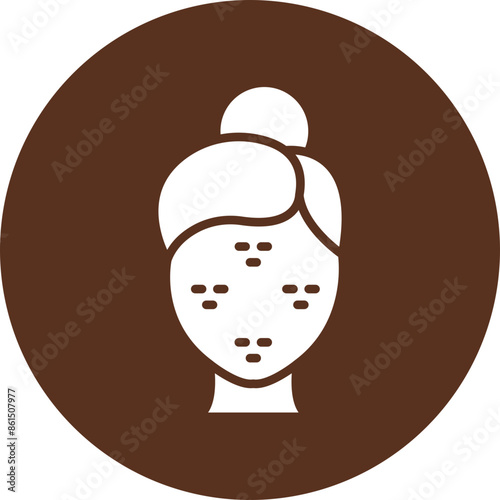 Acne Vector Glyph Icon