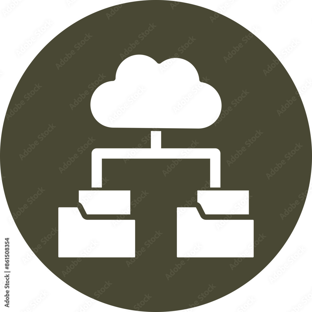 Database Vector Glyph Icon Database Vector Glyph Icon