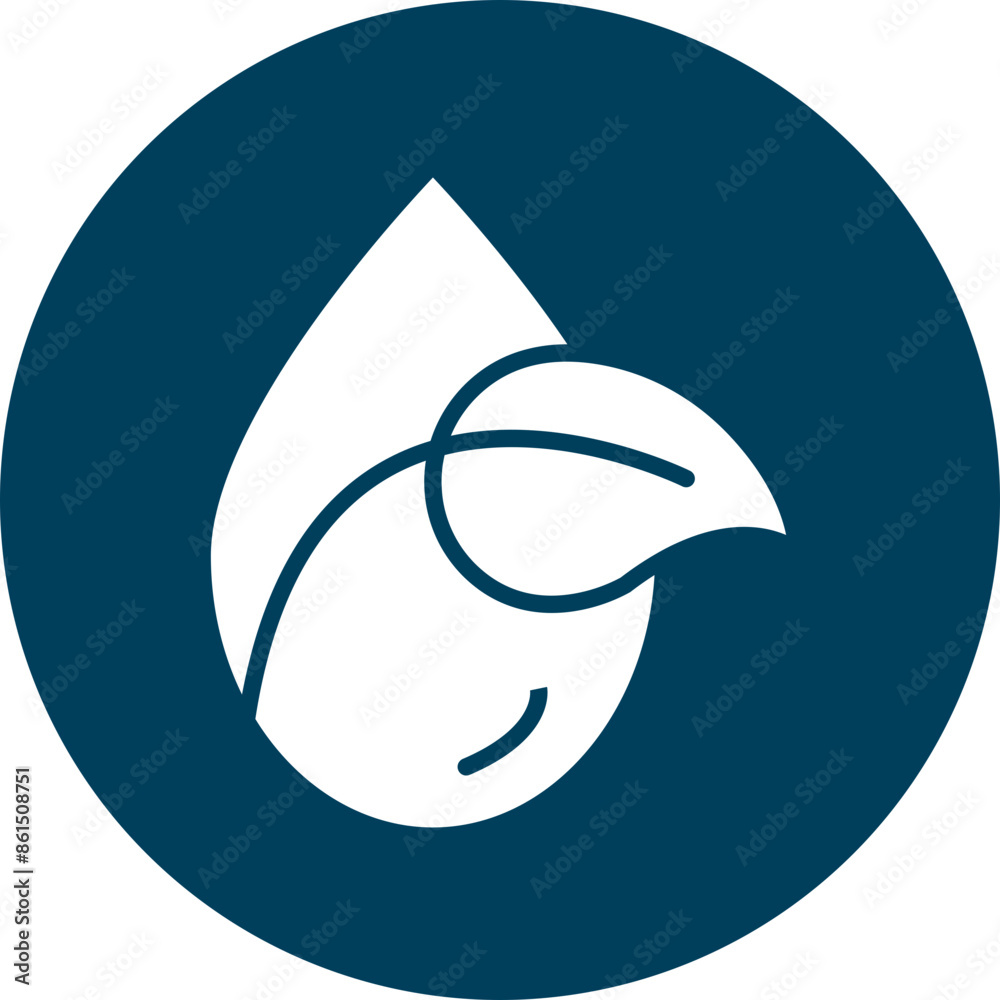 Fototapeta premium Minerals Vector Glyph Icon