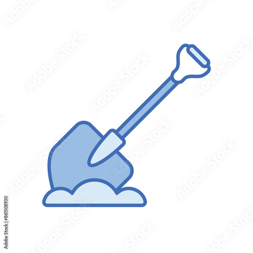 Shovel vector icon
