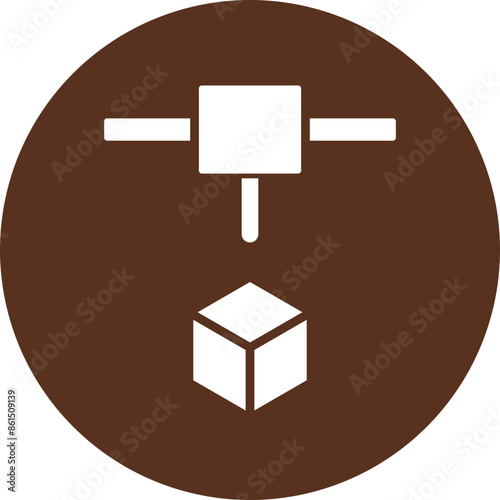 Fixation Glyph Icon