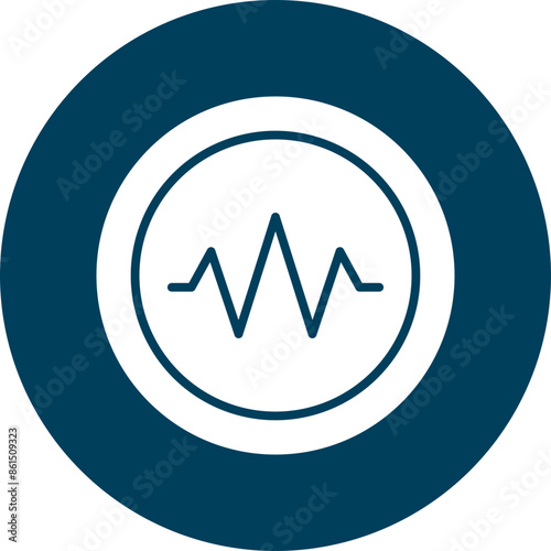 Amplitude Glyph Icon