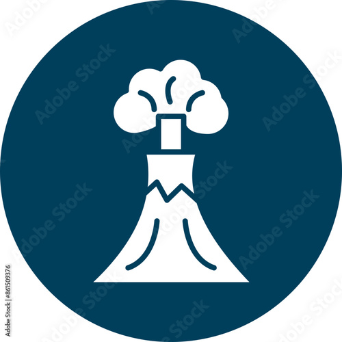 Explosion Glyph Icon