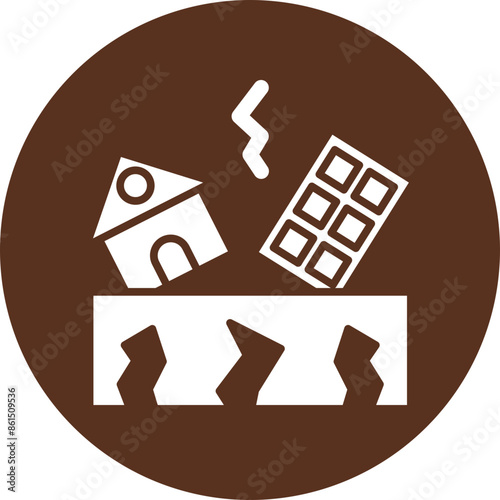 Crisis Glyph Icon