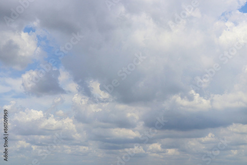 Natural blue sky with cloud and texture background