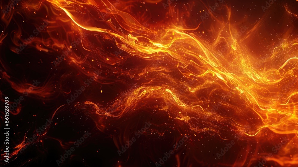 Dynamic flames swirling in the darkness, creating a mesmerizing backdrop for banners. Dynamic flames swirling in the darkness, creating a mesmerizing backdrop for banners.