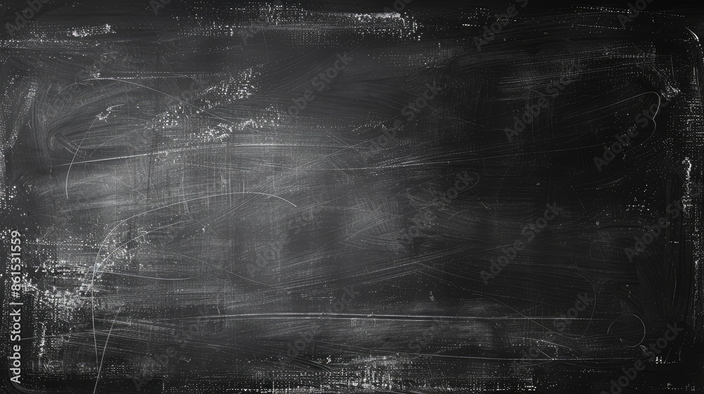 Detailed photo of a chalkboard background, providing a versatile backdrop for various visual projects and presentations Detailed photo of a chalkboard background, providing a versatile backdrop for various visual projects and presentations