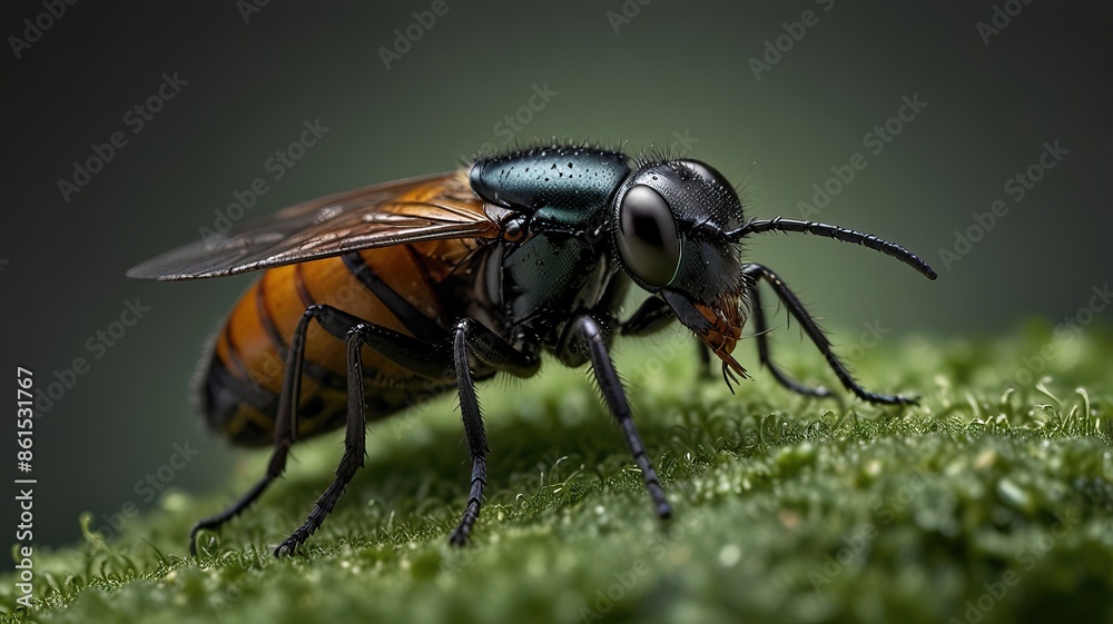 close up of a fly close up of a fly