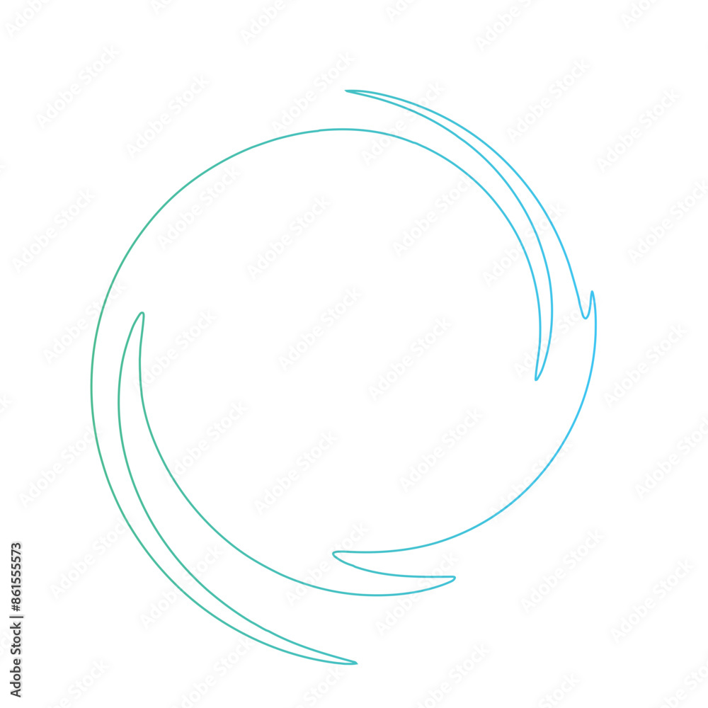Linestroke Spiral Gradient shape Linestroke Spiral Gradient shape