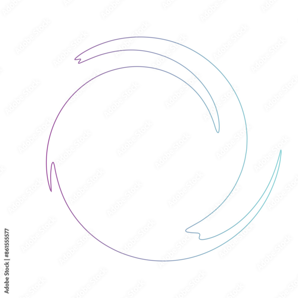 Linestroke Spiral Gradient shape Linestroke Spiral Gradient shape
