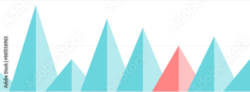bar graph infographic design
