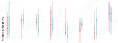 bar graph infographic design
