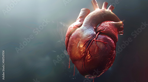  Human Heart Anatomy Illustration