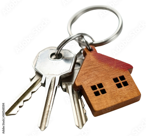 PNG House keys keychain architecture building.