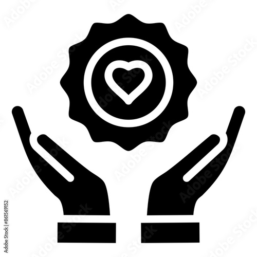 Brand Loyalty Icon For Design Element