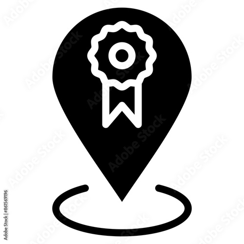 Brand Positioning Icon For Design Element