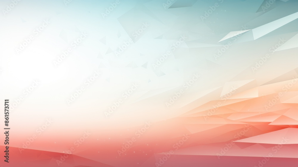 Naklejka premium A minimalist graphic of a paper airplane flying across a blank white background, with ample space for text. 