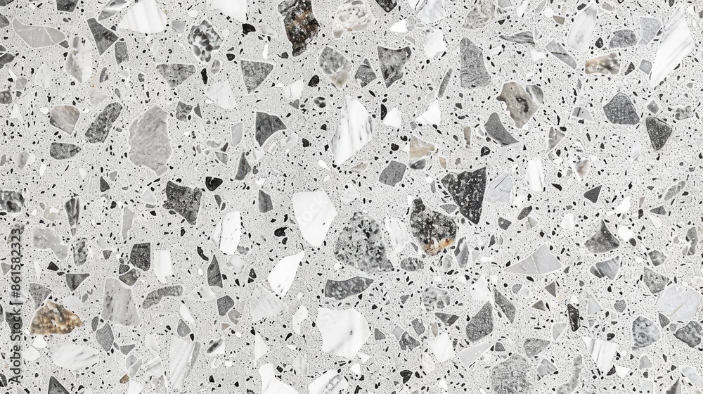 High-quality image of a gray Terrazzo texture, perfect for interior ...
