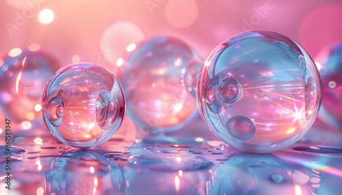 background with bubbles © InspiredByArt