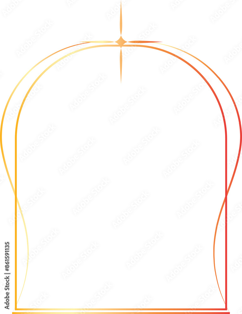 Gold frame luxury vector outline Gold frame luxury vector outline