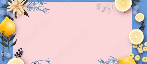Top view of a mockup featur...