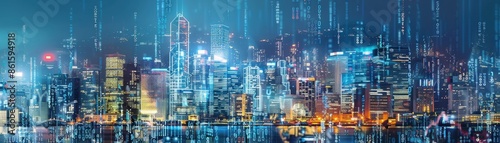 Wallpaper Mural Modern cityscape infused Torontodigital.ca