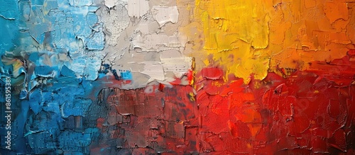 Abstract Art Wall Advertisi...