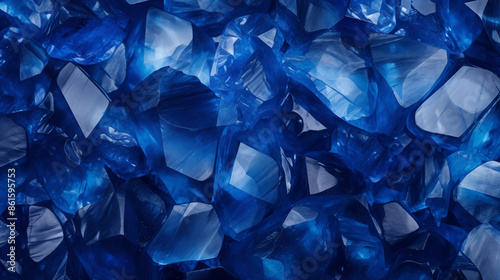 Sapphire Gemstone, Abstract Image, Texture, Pattern Background, Wallpaper, Background, Cell Phone Cover and Screen, Smartphone, Computer, Laptop, Format 9:16 and 16:9 - PNG photo
