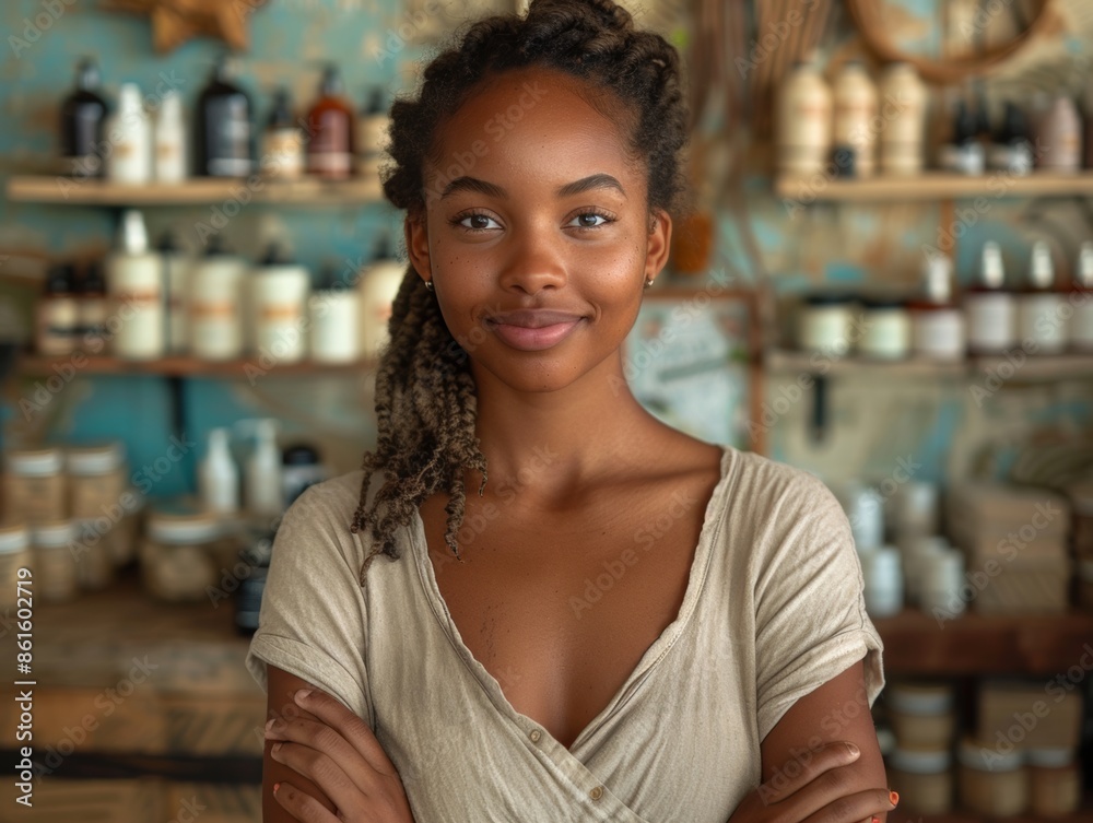 Confident Beauty Salon Owner Confident Beauty Salon Owner