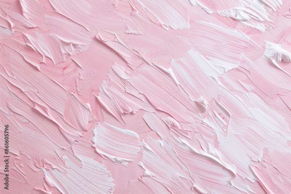 Soft Pink and White Oil Paint Strokes Background - Abstract Texture for Design, Print, and Posters Soft Pink and White Oil Paint Strokes Background - Abstract Texture for Design, Print, and Posters