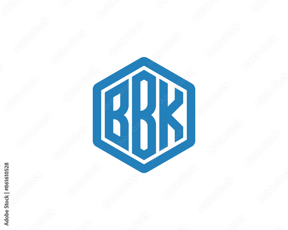BBK logo design vector template BBK logo design vector template