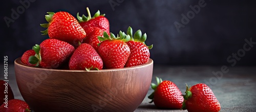 Summer food berries: a fres...