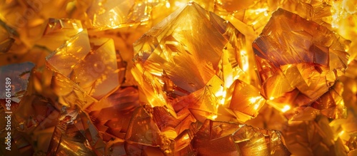 A magical macro shot of tra...
